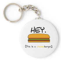 Cheeseburger Keychain