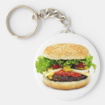 Cheeseburger Keychains