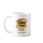 cheeseburger - mmm...sesame seeds coffee mugs