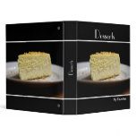 Cheesecake Recipe Binder