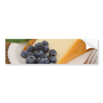 Cheesecake With Fruit Bumper Sticker