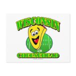 CheeseHead Cartoon Postcards