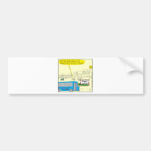 Cheeses of nazareth colour cartoon bumper sticker