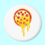 Cheesy pizza magnets