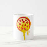 Cheesy pizza mugs
