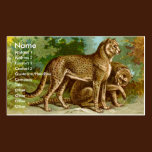 Cheetah Business Card business cards