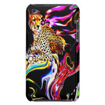CHEETAH DREAMS - ARA ABSTRACT ART PHONE CASES BARELY THERE iPod COVER