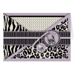 Cheetah Girl Card 2 Lilac
