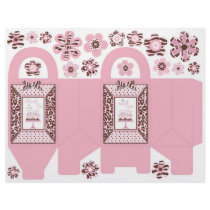 Cheetah Girl Party Favour Basket