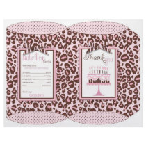 Cheetah Girl Party Favour Puff Box