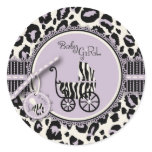 Cheetah Girl Sticker Lilac