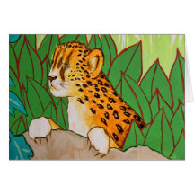 Cheetah Greeting Cards
