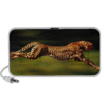 Cheetah Hunting His Prey Mini Speakers