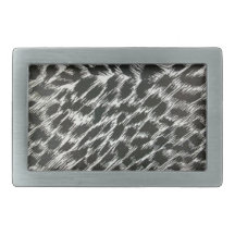 Cheetah Pattern Belt Buckle