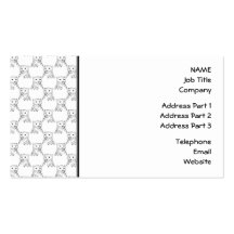 Cheetah Pattern. Business Cards