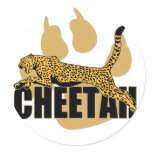 Cheetah Power Sticker