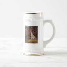 Cheetah Sitting Proud Stein Coffee Mug