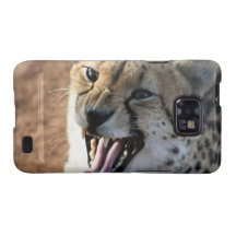 Cheetah Snarl Samsung Galaxy Case