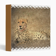 Cheetah Spots Binder