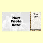 Cheetah Spots Photo Cards - Chic! photo cards