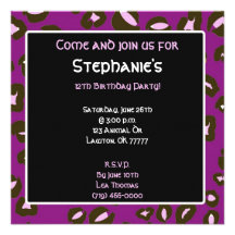 cheetahprint1 copy, Come and join us for , Step... Custom Invitations