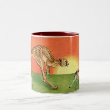 Cheetahroo on the Hunt Coffee Mug