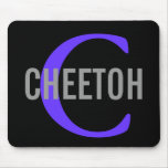 Cheetoh Cat Monogram Design