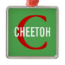 Cheetoh Cat Monogram Design