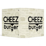 Cheezburger Logo (black) binders