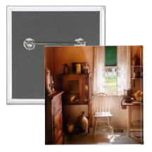 Chef - A cottage kitchen Pinback Button