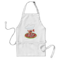 Chef and Pizza Aprons