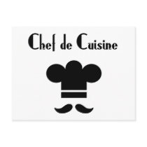 Chef de Cuisine Postcards
