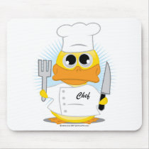 Chef Duck Mouse Pad