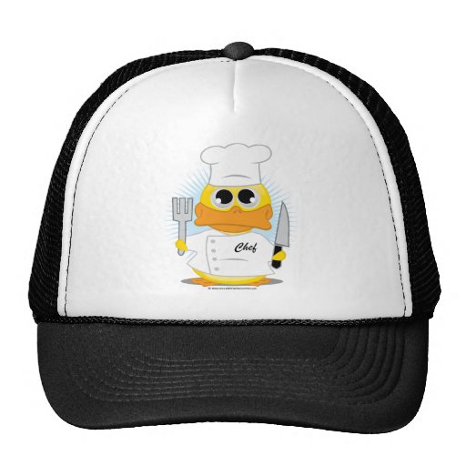 Chef Duck Trucker Hat