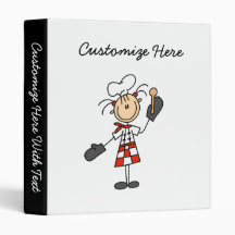 Chef féminin avec les gants et la cuillère en bois
