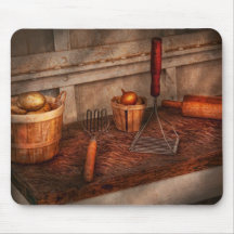 Chef - Food - Equipment for making Latkes Mousepads
