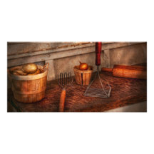 Chef - Food - Equipment for making Latkes Photo Greeting Card