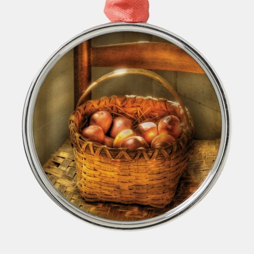 Chef - Food - Fresh Peaches Ornaments