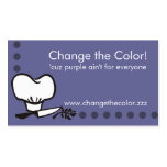 Chef hat knife cooking catering business card business cards
