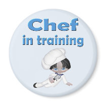 Chef In Training Fridge Magnets