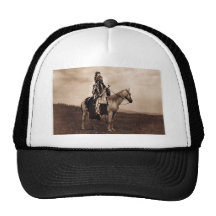 Chef indien vintage de guerre casquettes de camionneur