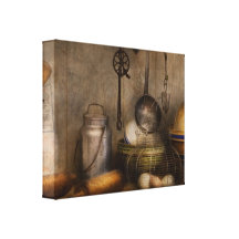 Chef - Ingredients - Breakfast and grandpa's Gallery Wrap Canvas