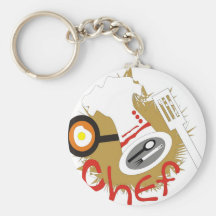 CHEF KEYCHAINS