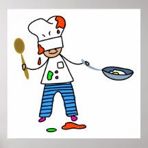 Chef Kid Print