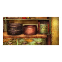 Chef - Kitchen - Food - The cake chest Photo Cards