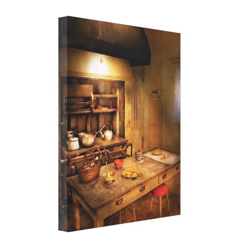 Chef - Kitchen - Granny's Stove Stretched Canvas Prints