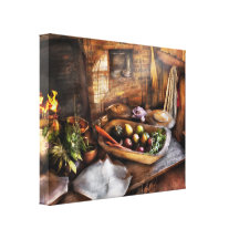 Chef - Kitchen - The start of a healthy meal  Gallery Wrapped Canvas