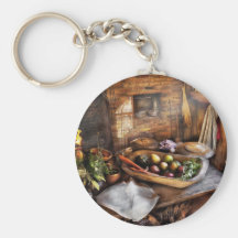 Chef - Kitchen - The start of a healthy meal Keychains