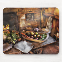 Chef - Kitchen - The start of a healthy meal Mousepads