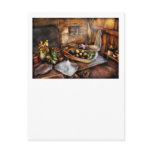 Chef - Kitchen - The start of a healthy meal Post Card